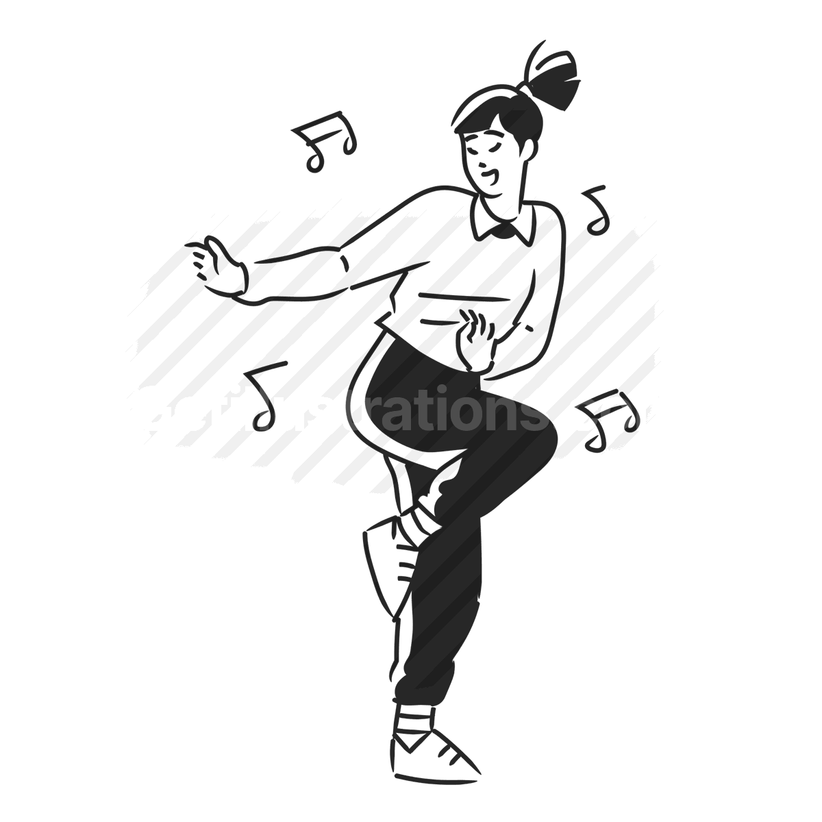 Music and Entertainment  illustration preview image